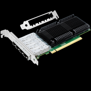 PCI-EX16 25G四光口光纤网卡(英特尔Intel E810芯片)