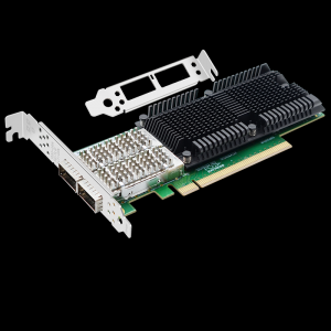 PCI-EX16 100G双光口光纤网卡(英特尔Intel E810芯片)
