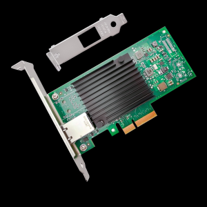 PCI-EX4 万兆单电口网卡（英特尔Intel X550芯片）