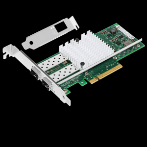 PCI-EX8 万兆双光口网卡（英特尔Intel 82599芯片）