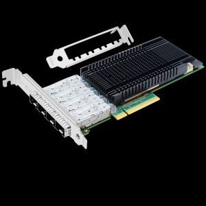 PCI-EX8 万兆四光口网卡（英特尔Intel 82599芯片）