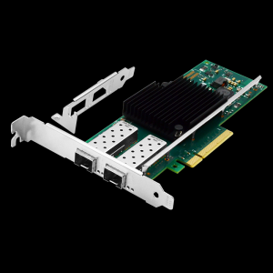 PCI-EX8 万兆双光口网卡（英特尔Intel X710芯片）