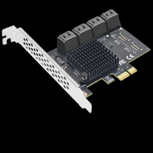PCI-E转SATA3.0八口扩展卡