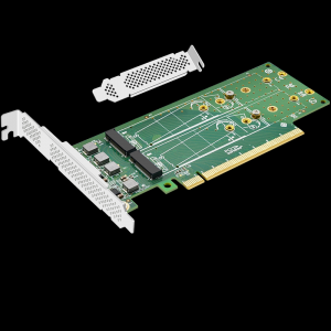PCI-EX16转M.2四口扩展卡（双面版）