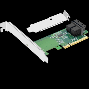 PCI-EX8转8643扩展卡(U.2双口)