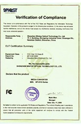 FCC Verification of Compliance