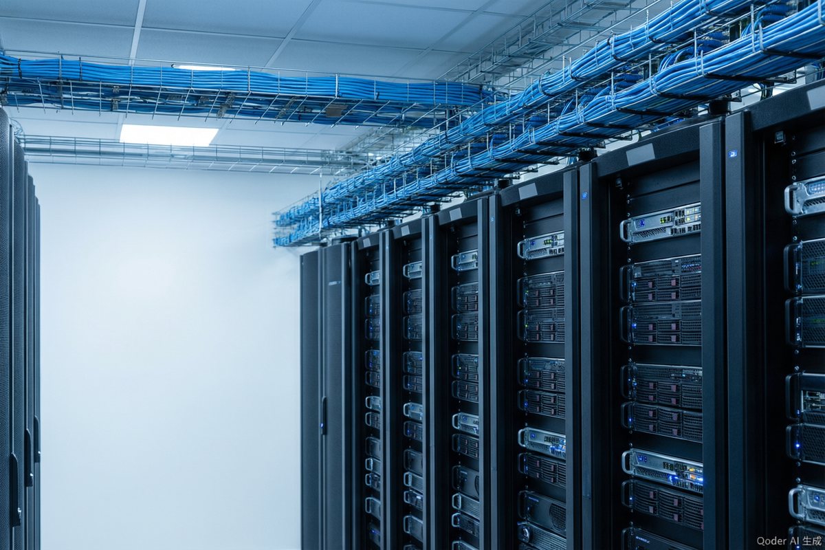 100G optical fiber interconnection upgrade between buildings in a large data center in East China