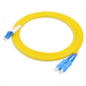 LC-SC single mode dual core jumper