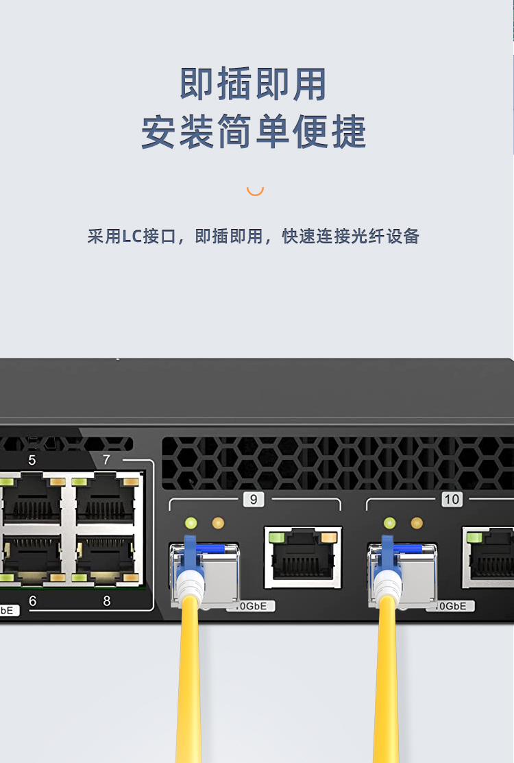 SFP+ 10G single mode single fiber 20KM optical module