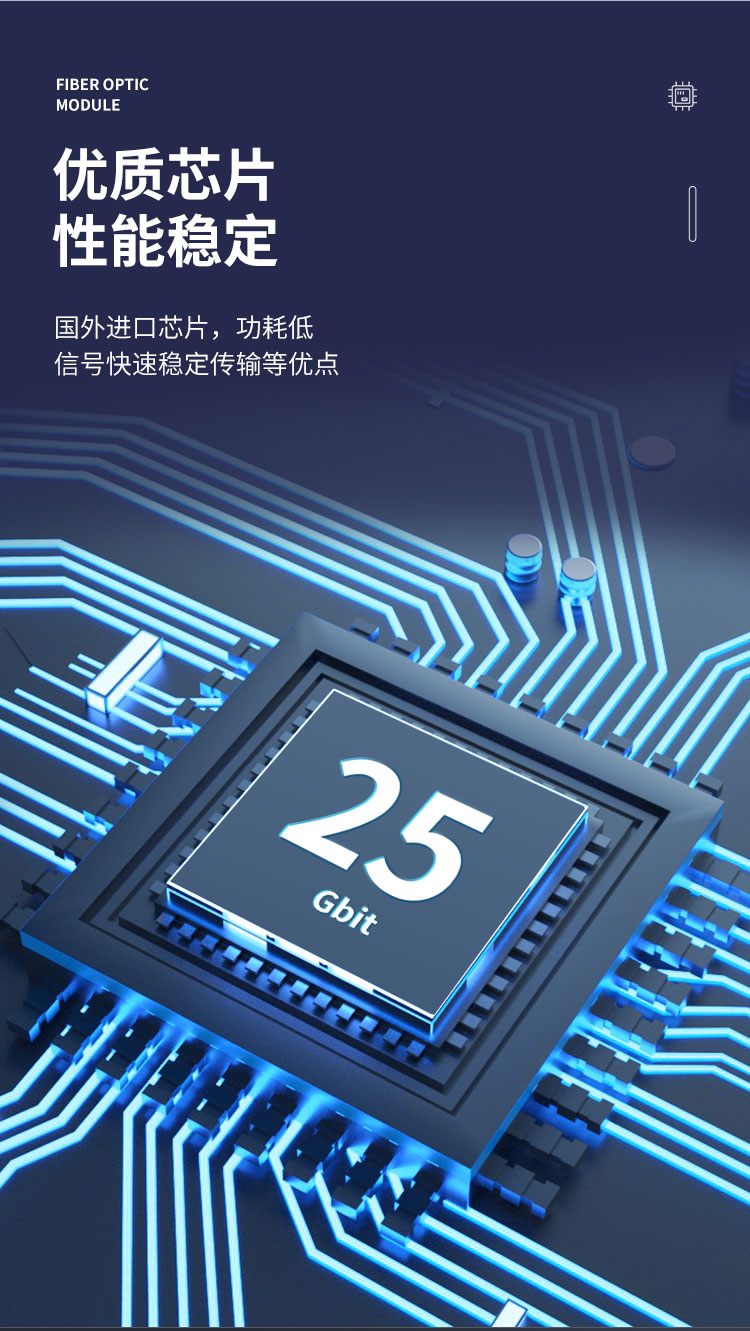 25G single-mode optical module