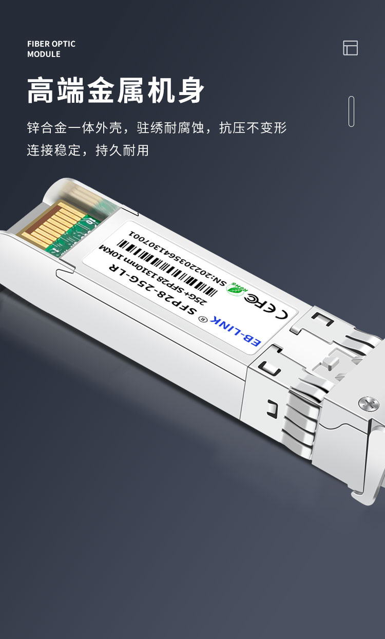 25G single-mode optical module