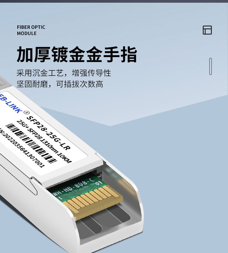 25G single-mode optical module