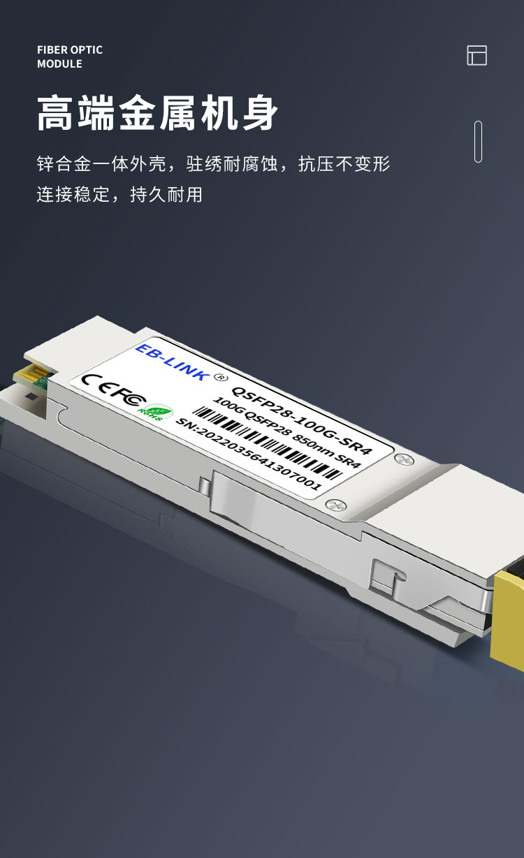 100G multi-mode optical module