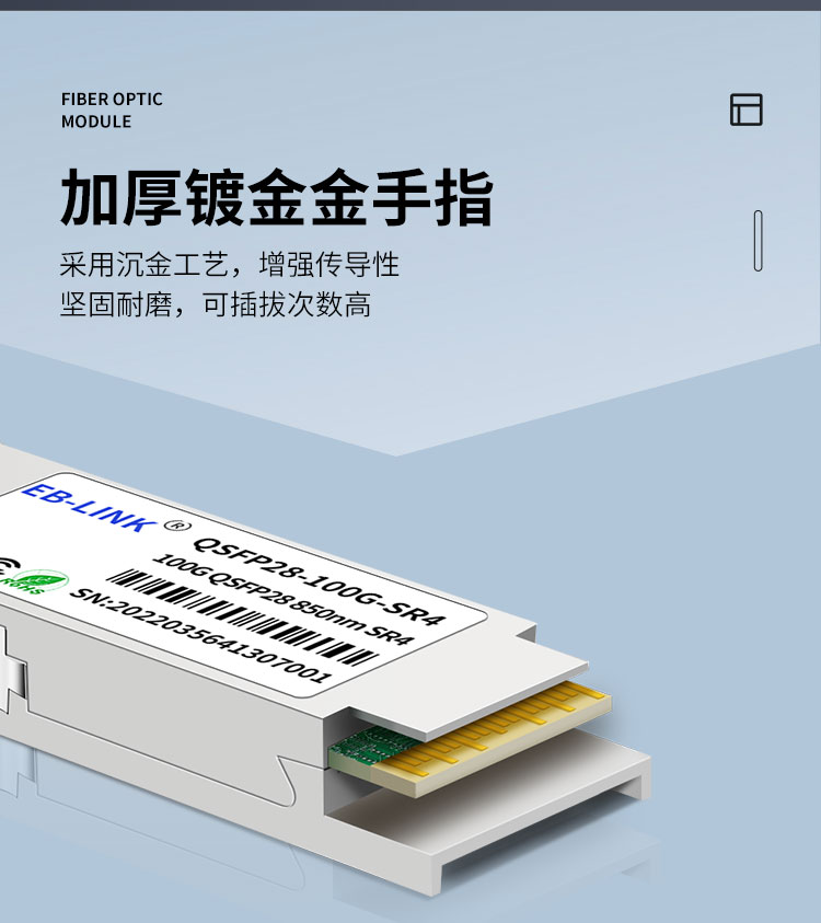 100G multi-mode optical module