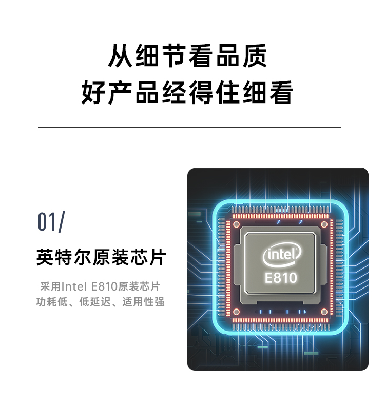 PCI-EX16 100G single optical port fiber optic network card (Intel E810 chip)