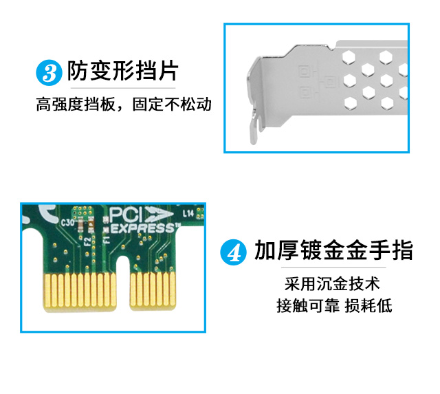 PCI-EX1 Gigabit single optical port network card (Intel I210 chip)