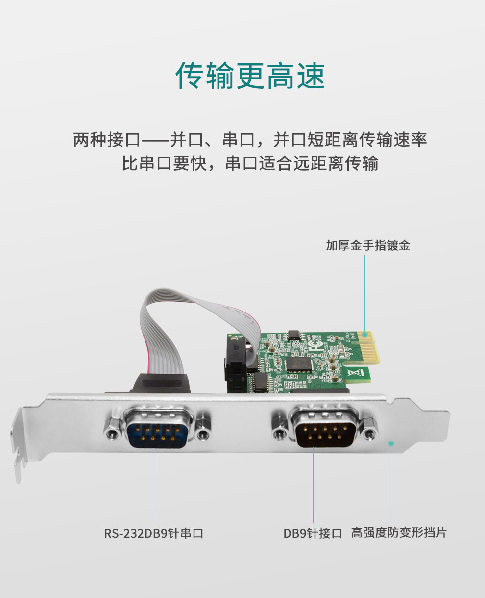PCI-E serial port card