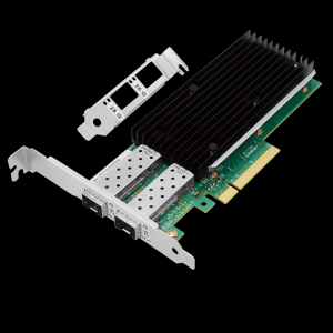 PCI-EX8 25G dual optical port fiber optic network card (Intel XXV710 chip)