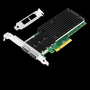 PCI-EX8 40G dual optical port fiber optic network card (Intel XL710 chip)