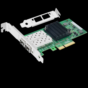 PCI-EX4 Gigabit dual optical port network card (Intel Intel I350 chip)