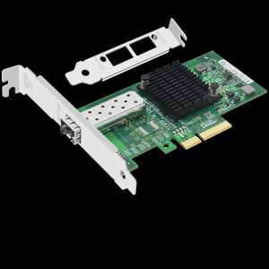 PCI-EX4 Gigabit single optical port network card (Intel I350 chip)