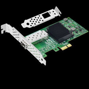 PCI-EX1 Gigabit single optical port network card (Intel 82575 chip)