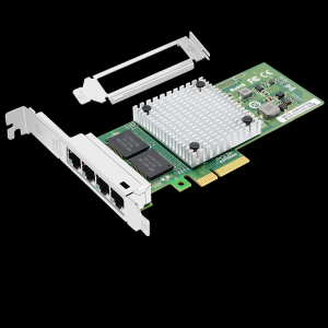 PCI-EX4 Gigabit four electrical port network card (domestic 1860-4T chip)