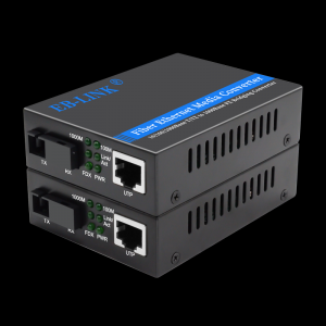 Gigabit single mode single fiber one optical one electrical fiber optic transceiver