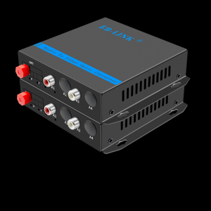 1-way two-way audio optical transceiver