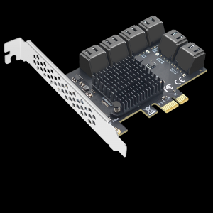 PCI-E to SATA3.0 (12-port expansion card)