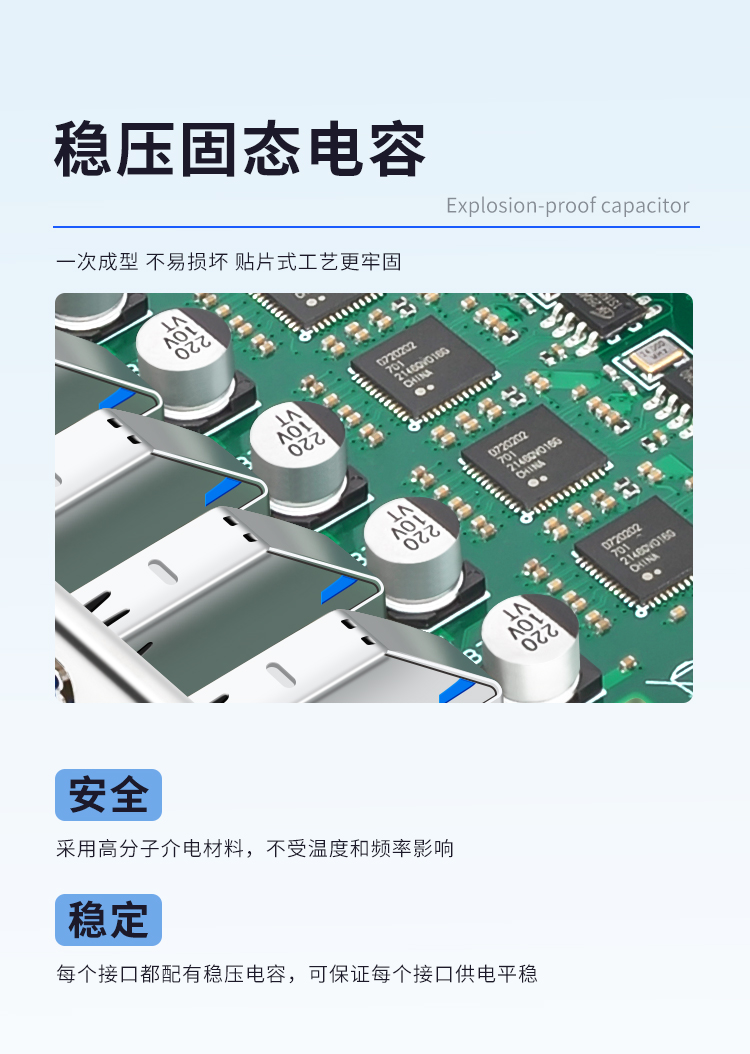 PCI-E X4 to 12-port USB3.0 expansion card (rear 6 ports + built-in 6 ports) independent six channels