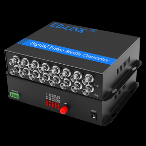 16-channel pure video optical transceiver