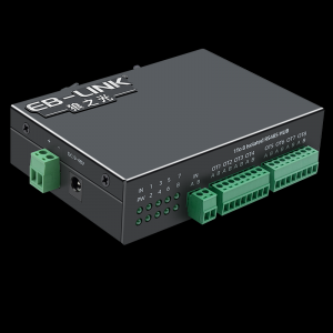 Industrial grade 8-port RS485 hub