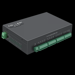 Industrial grade 16-port RS485 hub