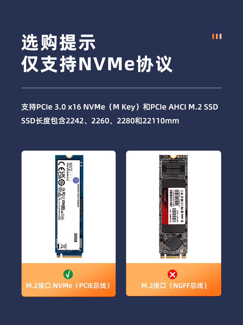 PCI-EX16 to M.2 four-port expansion card (double-sided ultimate version)