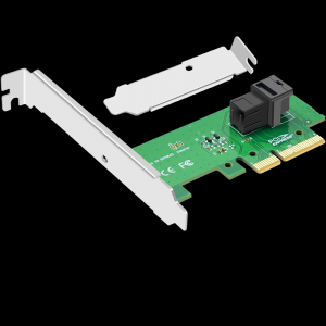 PCI-EX4 to 8643 expansion card (U.2 single port)